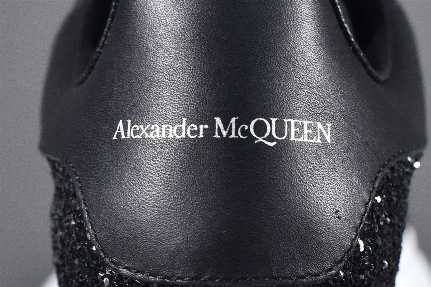 Alexander McQ Oversized Black Glitter
