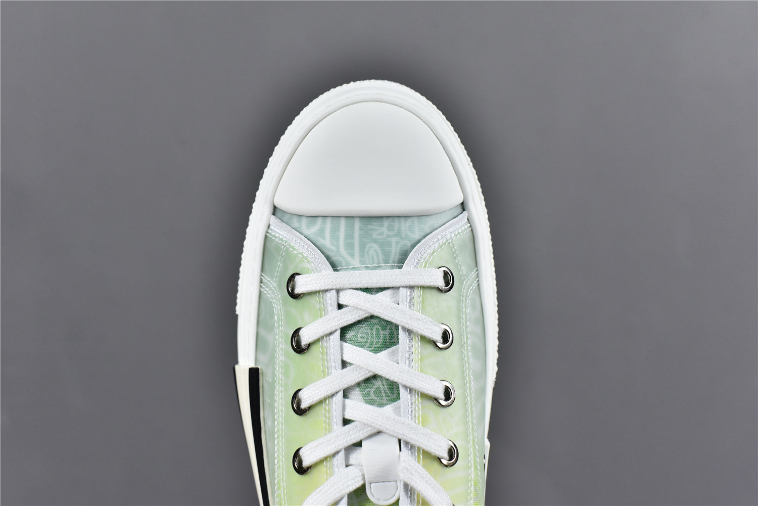 Dior B23 Low-Top 'Yellow and Green Canvas'