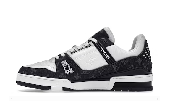 Louis Vuitton Trainer Sneaker 'Black/White'