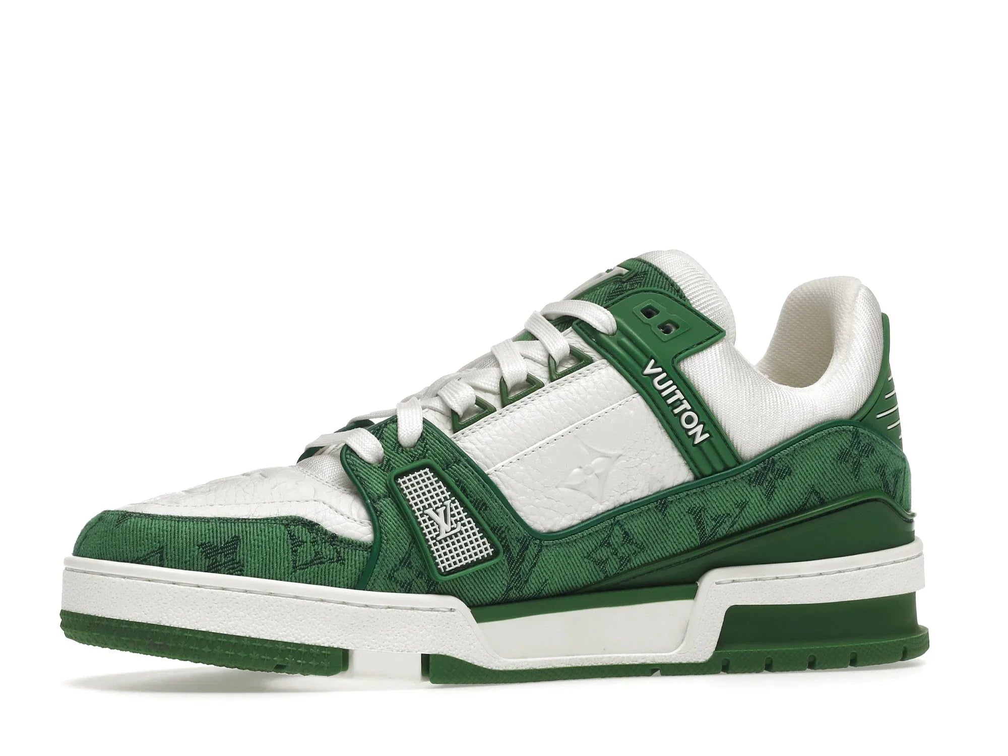 Louis Vuitton Trainer Sneaker 'Green/White'
