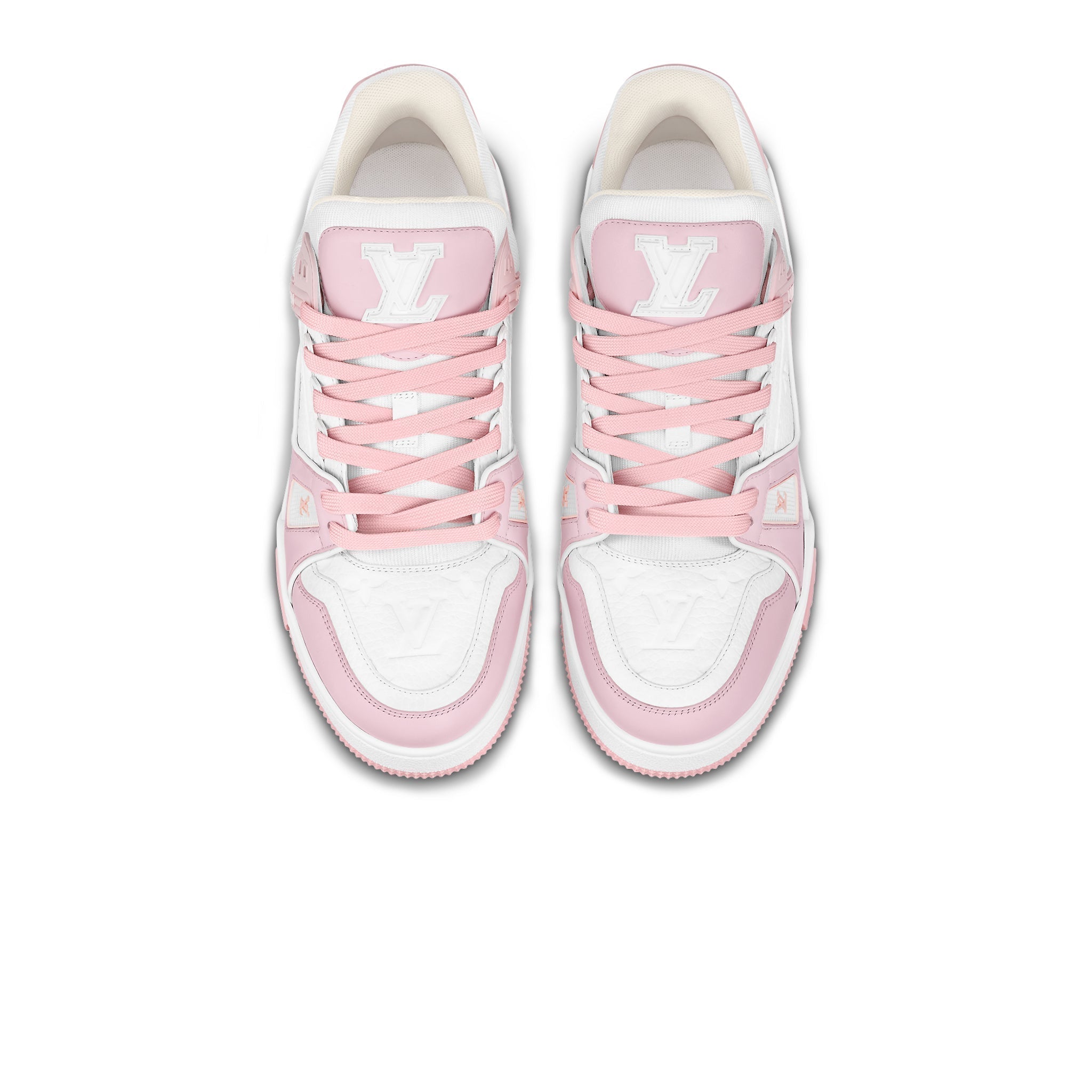 Louis Vuitton Trainer Sneaker 'Rose/White'