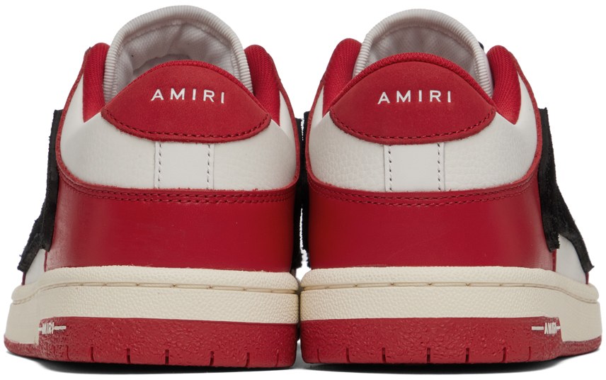 AMIRI 'Red Skel Low Top Sneakers'